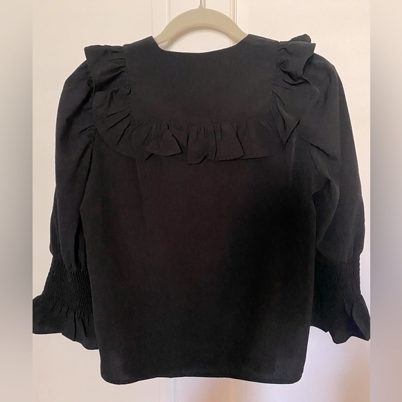 French Connection Ruffle Top - Picture 5 of 7